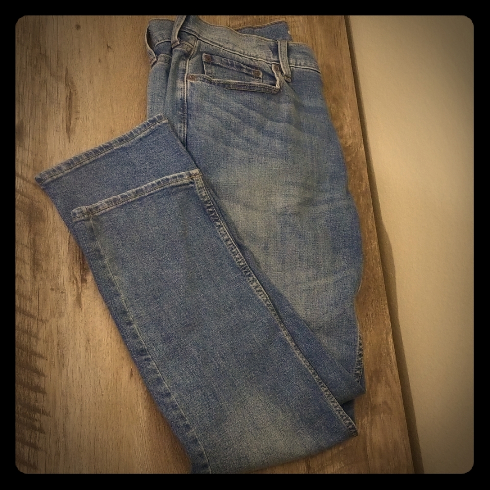 Mens Relaxed Tough Flex Jeans 36x30